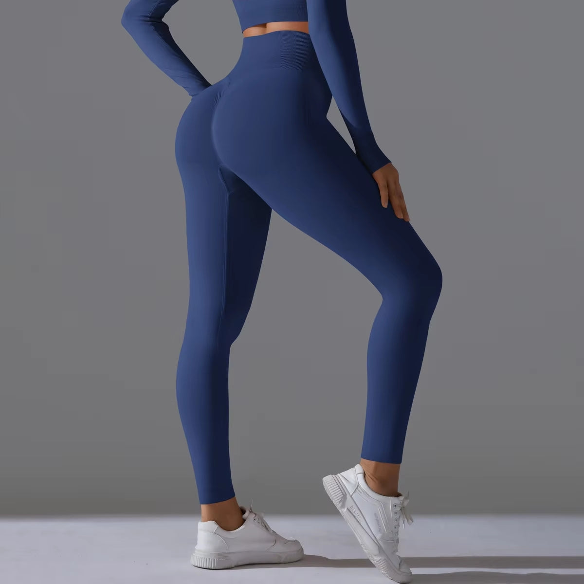 Sculpt & Lift High Waist Tummy Control Leggings - Navy
