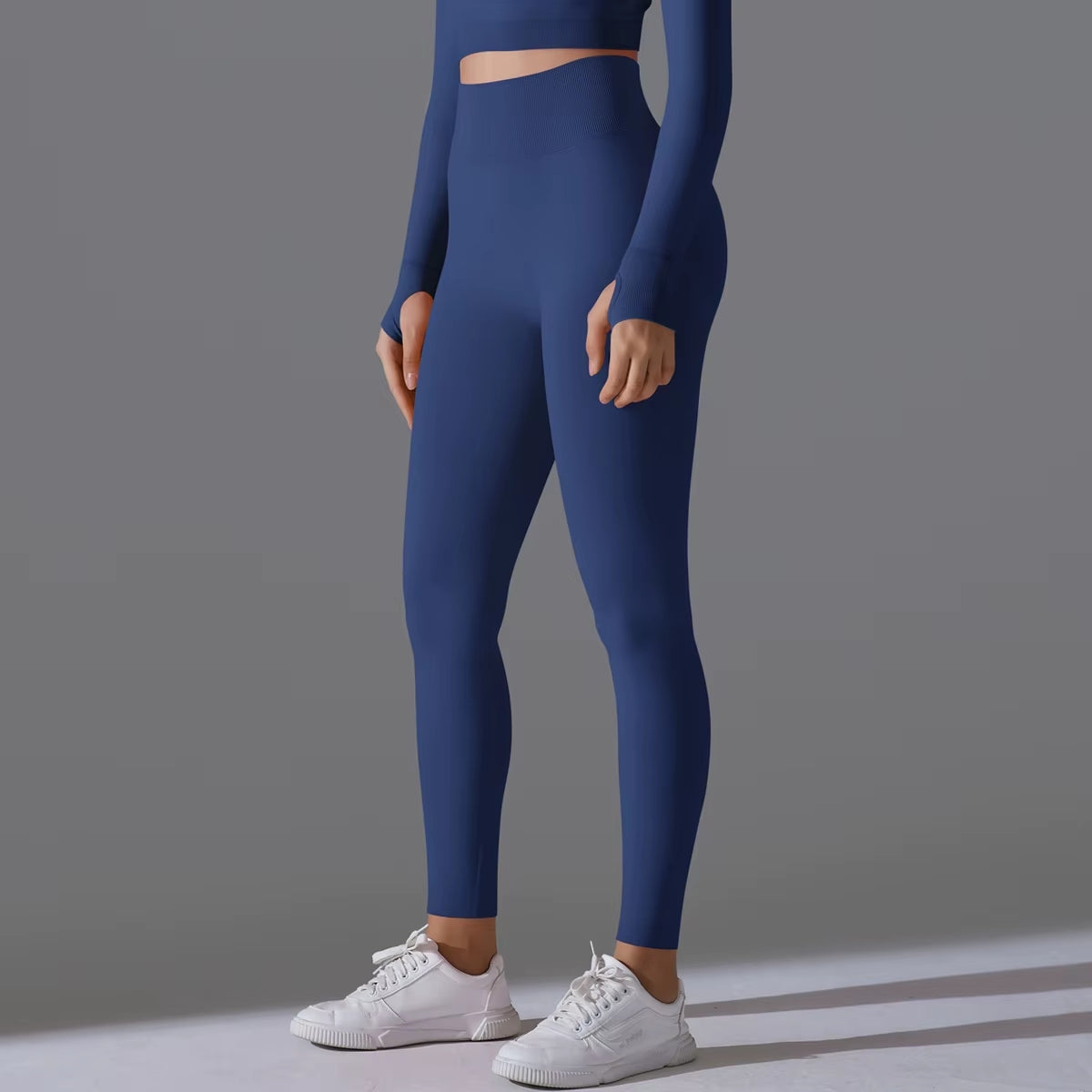 Sculpt & Lift High Waist Tummy Control Leggings - Navy