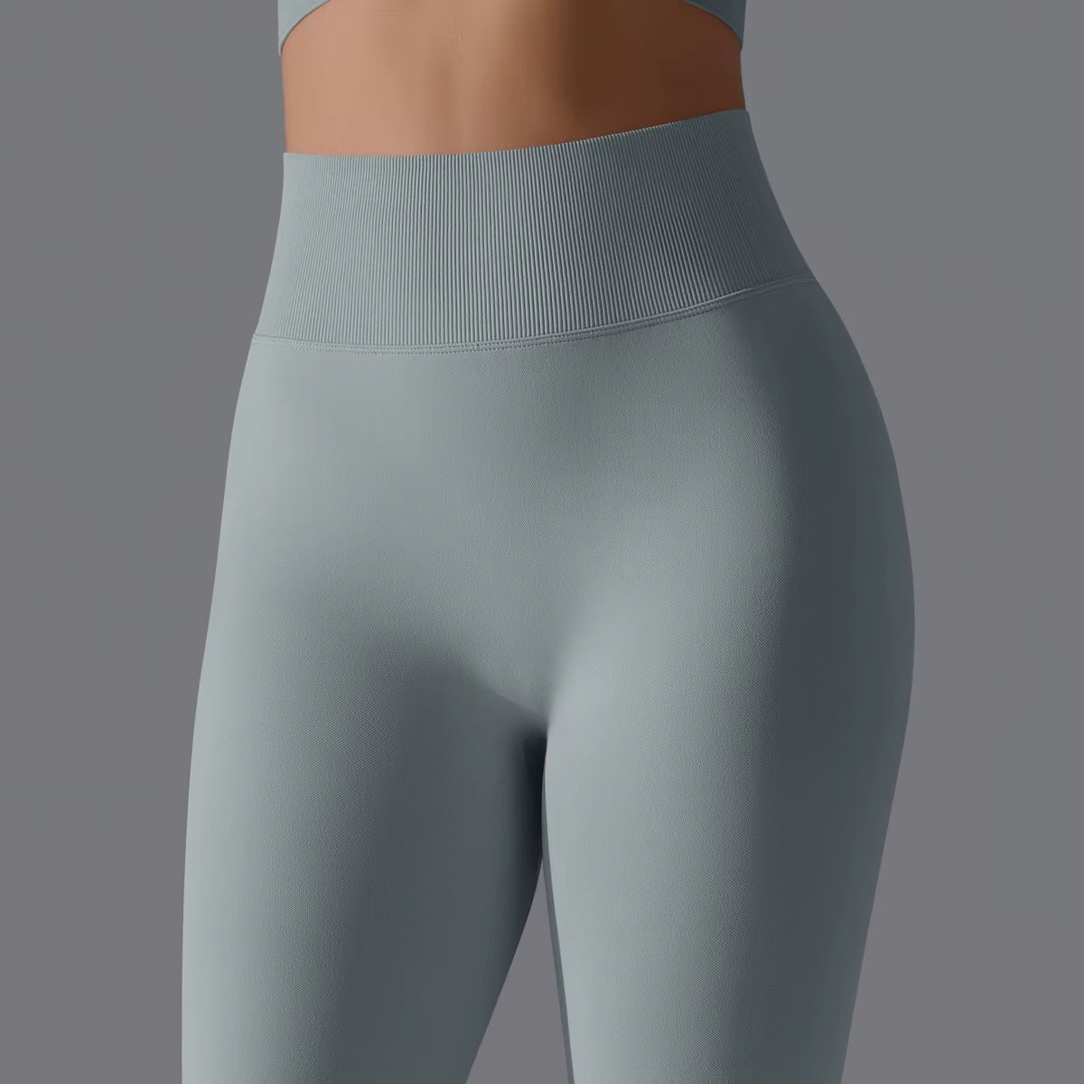 Sculpt & Lift High Waist Tummy Control Leggings - Grey