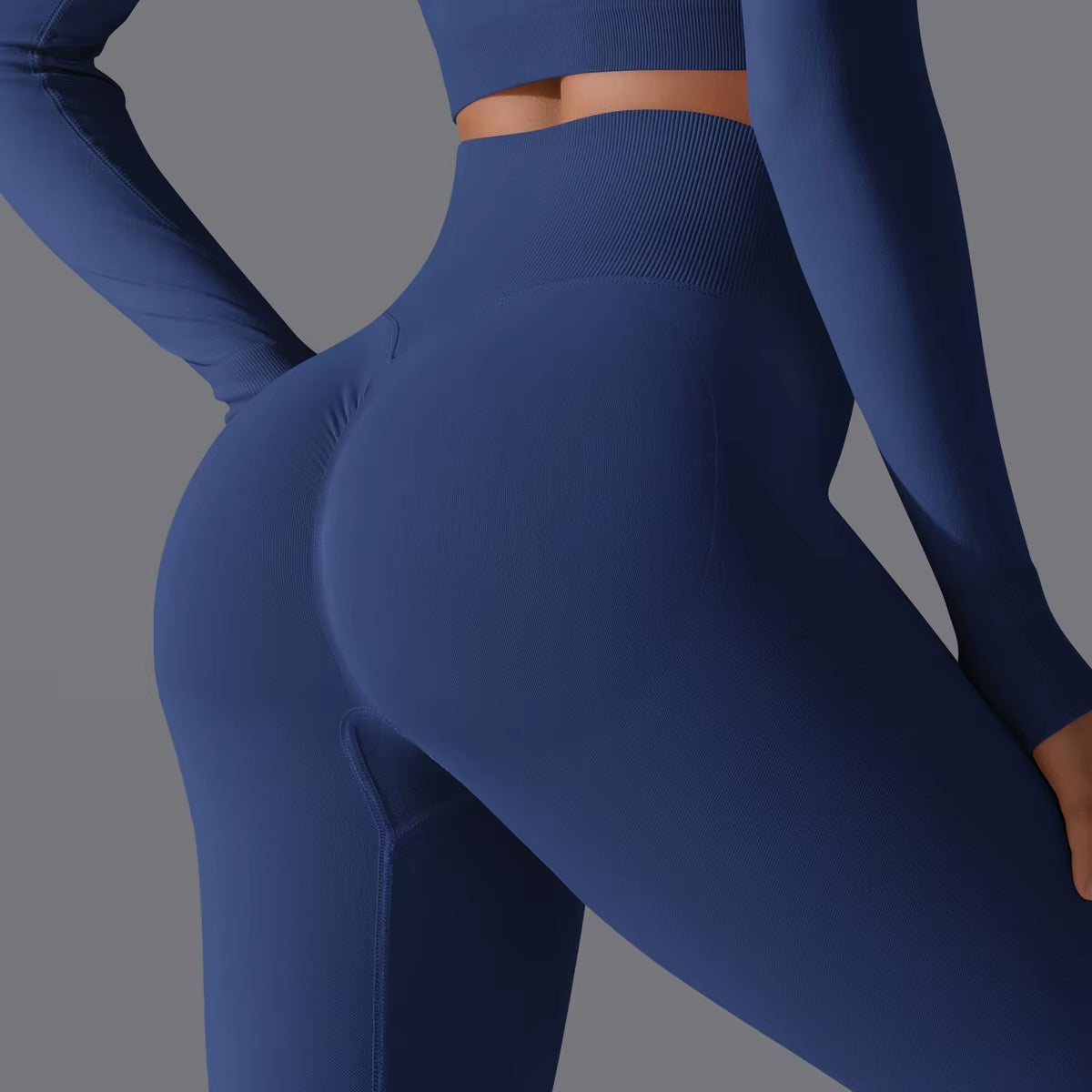 Sculpt & Lift High Waist Tummy Control Leggings - Navy