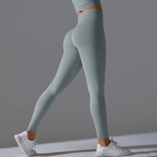 Sculpt & Lift High Waist Tummy Control Leggings - Grey